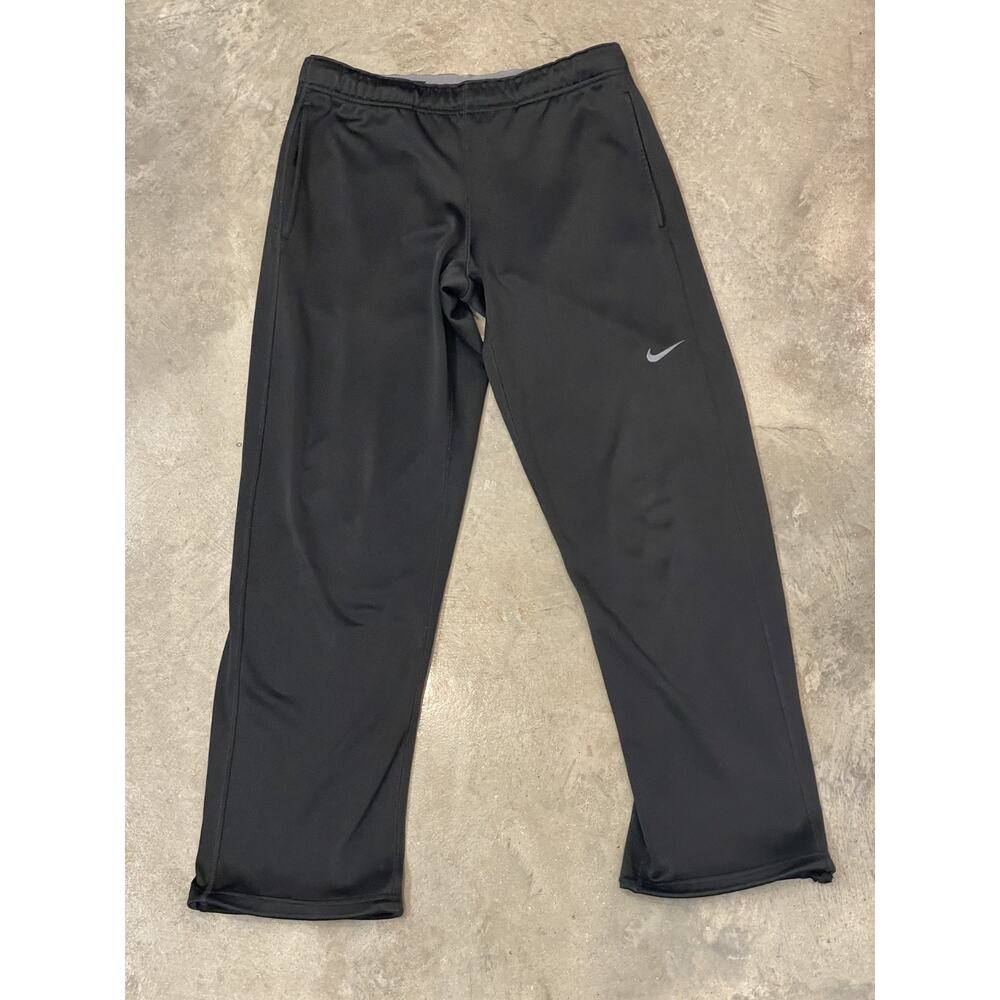 Nike Therma-FIT Sweatpants Men S Black Fleece Lined Track Athletic Gym Casual